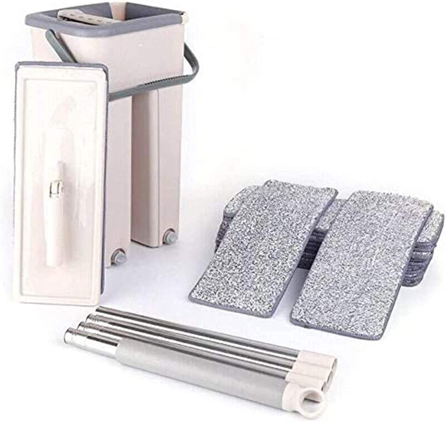 Square Mop With Bucket Set