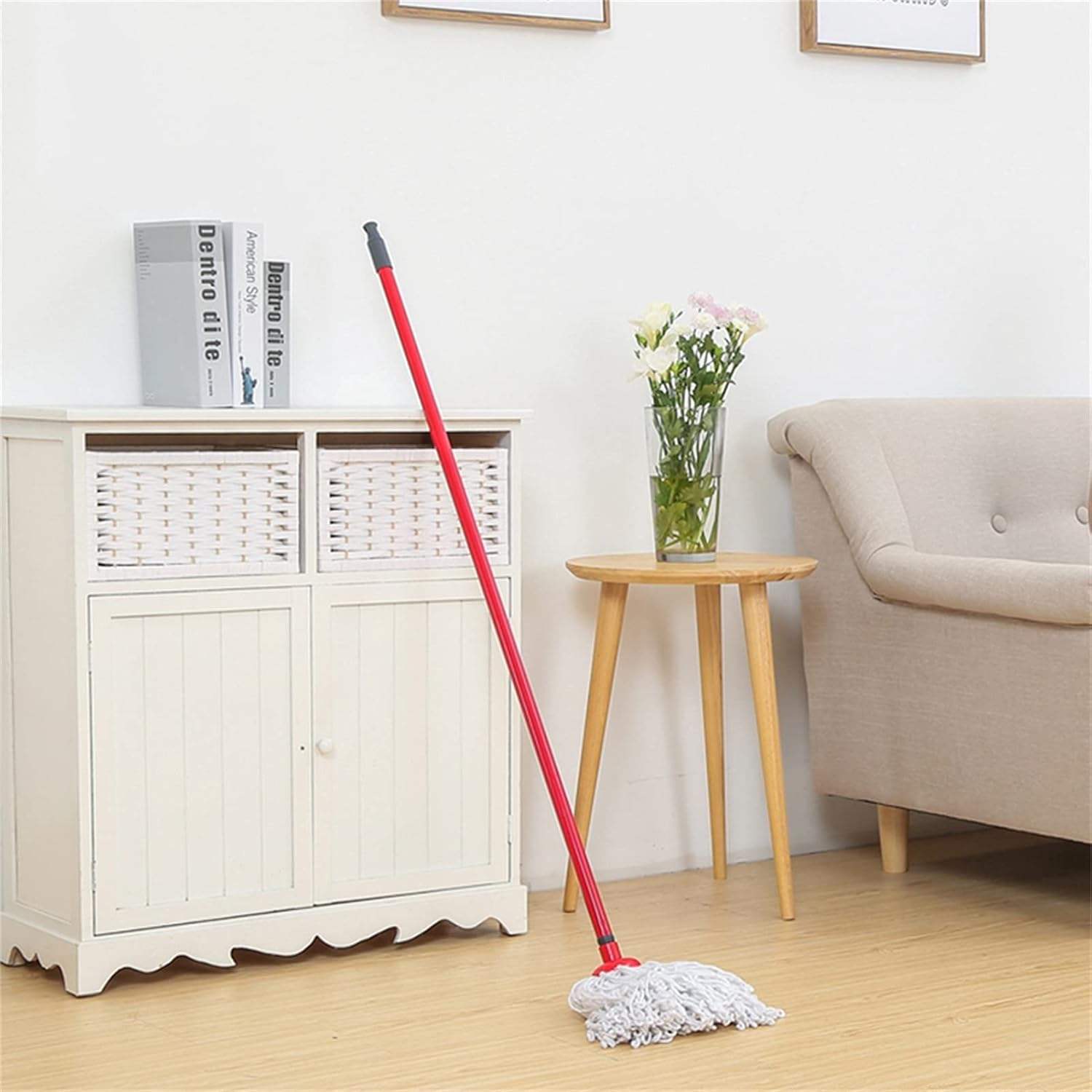 REPLACEMENT WHITE COTTON MOP